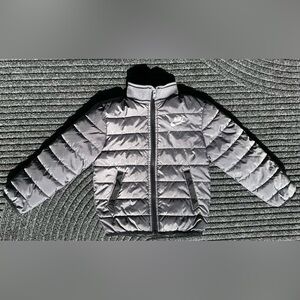 Nike Kids Silver Puffer 3T Jacket
